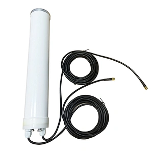 600-2690MHz Waterproof Antenna Omni-directional LTE Combo 2x2 Cylinder MIMO 4G Outdoor Antenna