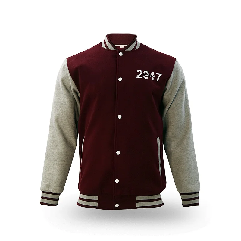 2020 Slim wholesale letterman jackets men baseball custom baseball jacket