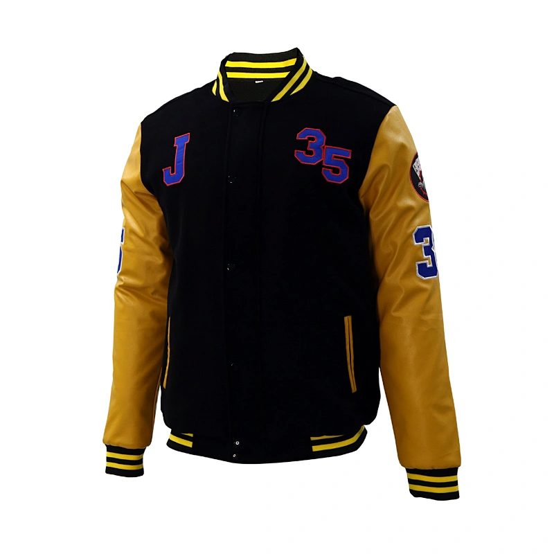 custom patch embroidery baseball bomber jacket