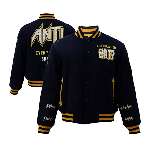 oem hooded mens baseball jacket for kids