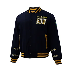 oem hooded mens baseball jacket for kids
