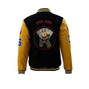 custom patch embroidery baseball bomber jacket