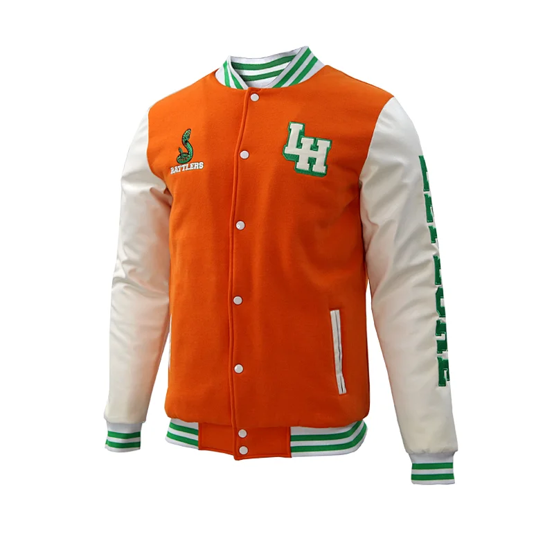 custom satin baseball jackets wholesale Patch Embroidery a baseball jacket