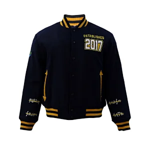 oem hooded mens baseball jacket for kids