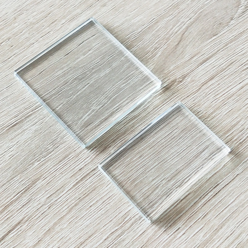 UKCOCO Transparent Optical Quartz Glass Sheet - Clear Square Glass Plate  Panel with High Transmittance, High Purity, High Temperature Resistance