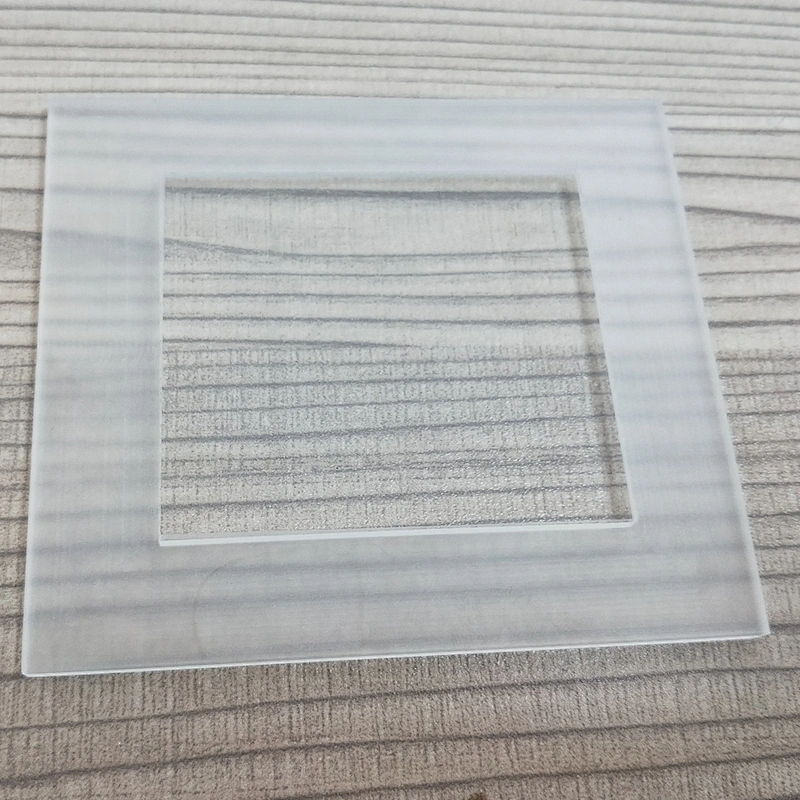 3mm 4mm 5mm 6mm 8mm Tempered Polished Edge Extra Clear Glass for