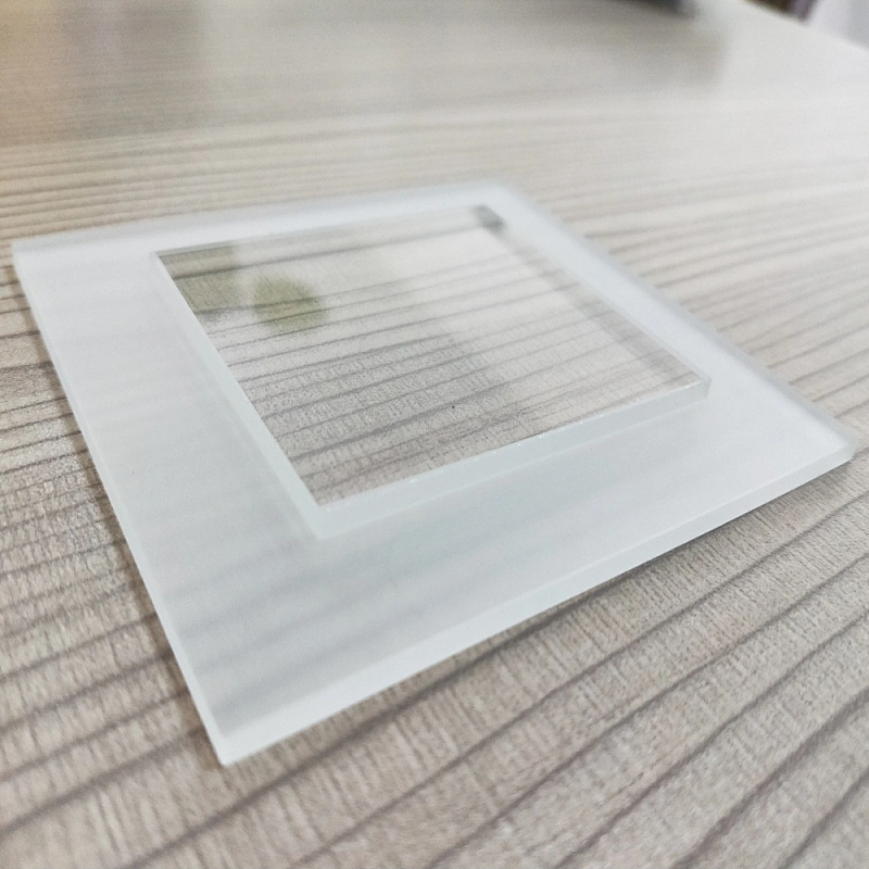 3mm 4mm 5mm 6mm 8mm Tempered Polished Edge Extra Clear Glass for