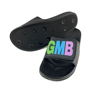 Greatshoe casual fashion summer custom letter Logo slide shoe slippers for women
