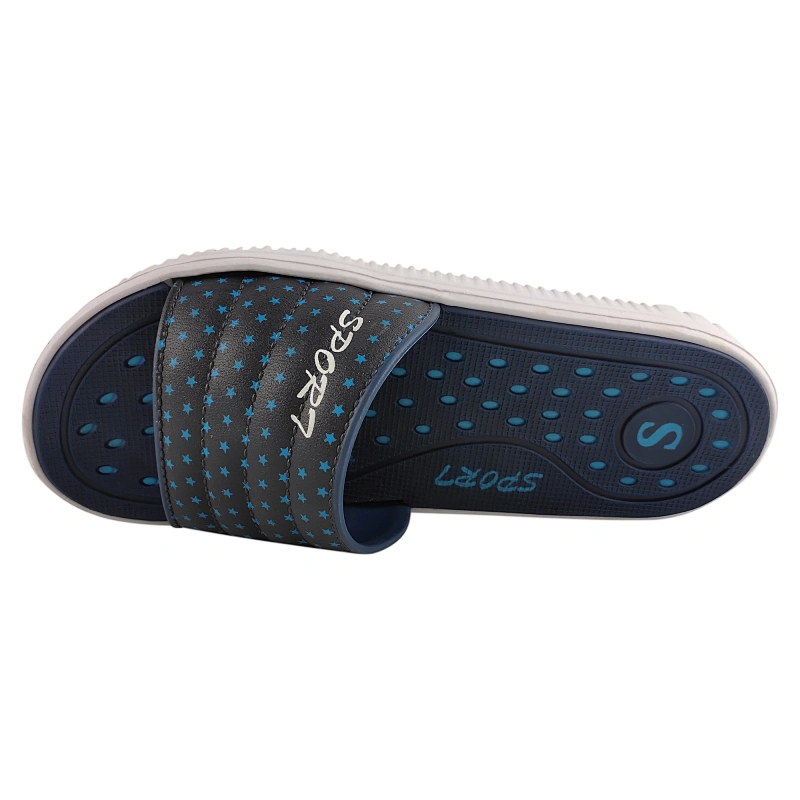 Greatshoe flat slides men lightweight comfortable low price house slippers slide sandals