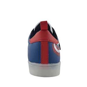 Greatshoe breathable shoes for kid boy PU buckle strap cartoon pattern kid boys children sneakers shoes sports