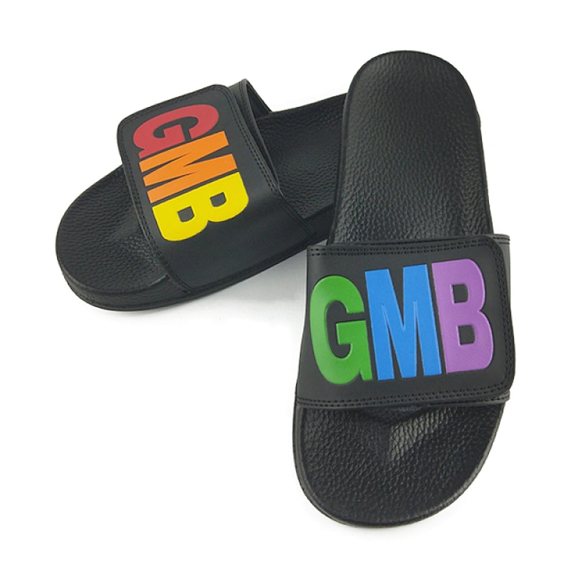 Greatshoe casual fashion summer custom letter Logo slide shoe slippers for women
