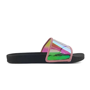 Greatshoe fashion plain slide footwear,custom beach colours women slide sandal slipper