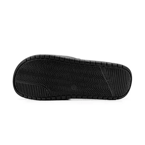Greatshoe factory price women 2020 Wear-resistant plain black slide sandals bathroom slippers