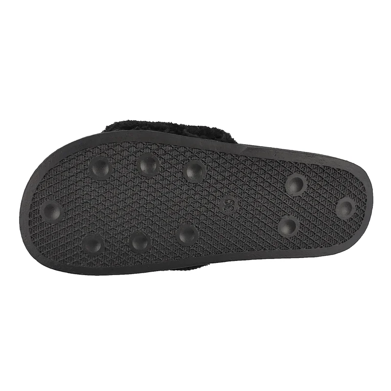 Greatshoe top quality cheap lightweight Breathable girl's custom faux slide slipper sandal fur slides