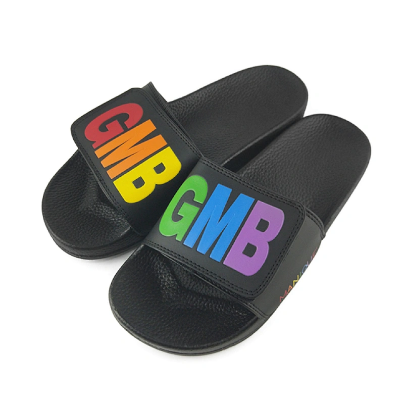 Greatshoe casual fashion summer custom letter Logo slide shoe slippers for women