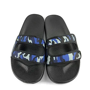 Greatshoe wholesale high quality PVC plain beach slipper slide sandal for men