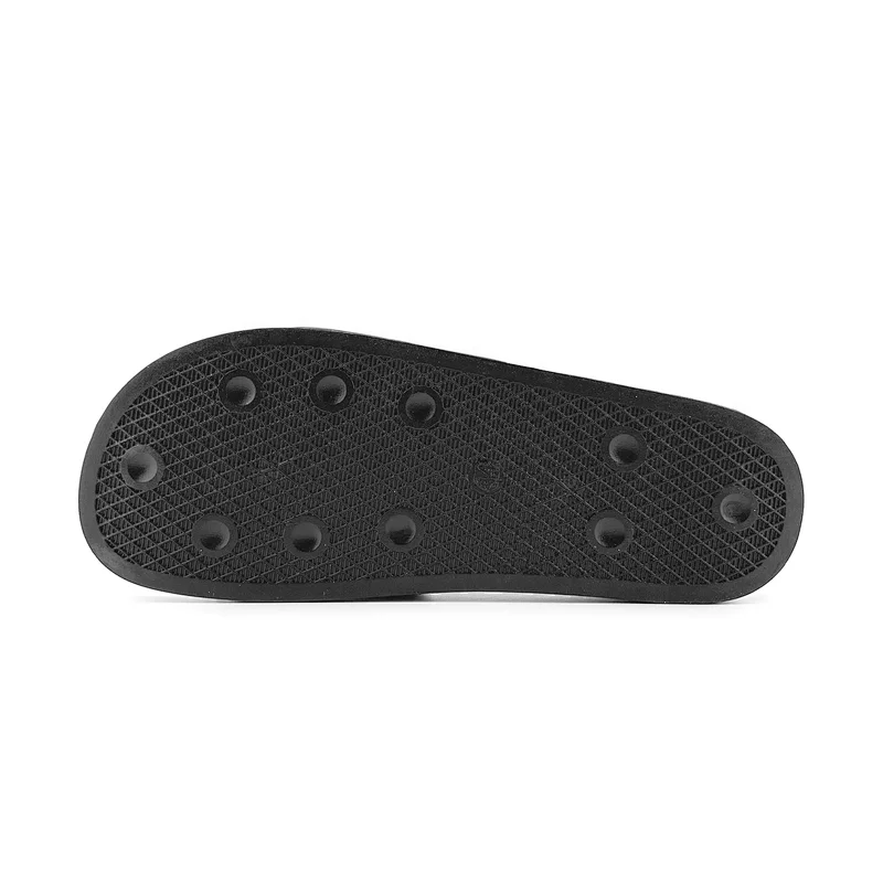 Greatshoe 2020 new china factory custom logo black slide sandals,leather sandals men,slides footwear