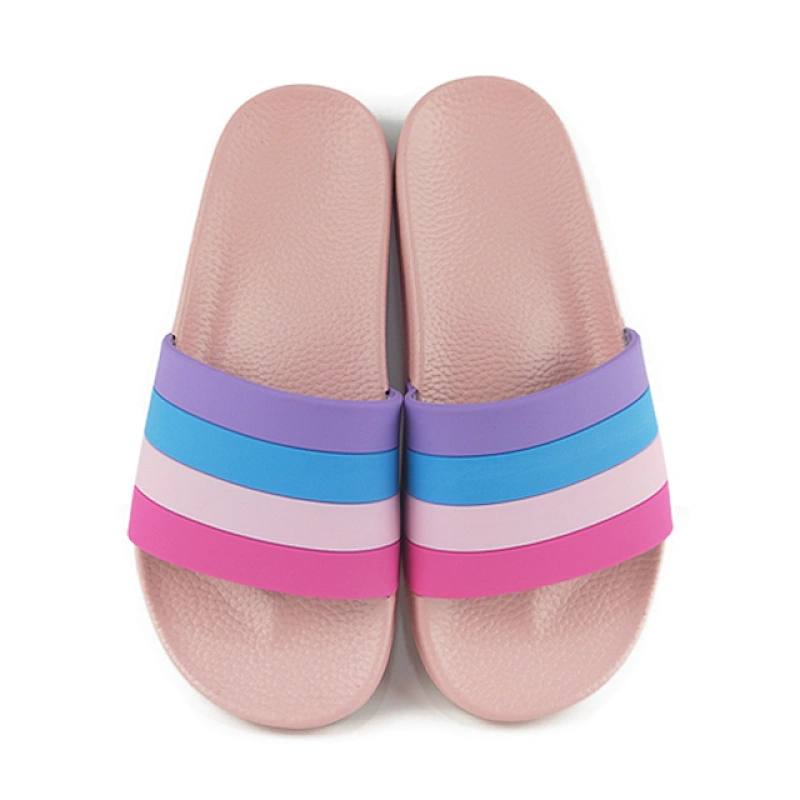 Greatshoe new design custom lady slipper leather sandal slide women beach slippers china factory