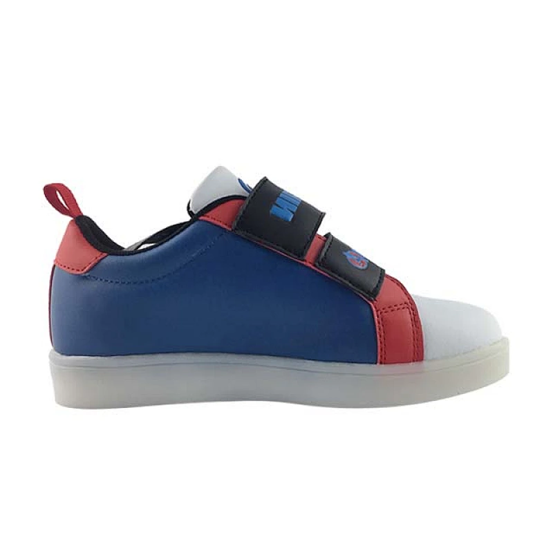 Greatshoe breathable shoes for kid boy PU buckle strap cartoon pattern kid boys children sneakers shoes sports