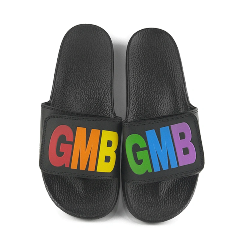 Greatshoe casual fashion summer custom letter Logo slide shoe slippers for women