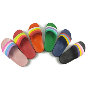 Greatshoe new design custom lady slipper leather sandal slide women beach slippers china factory