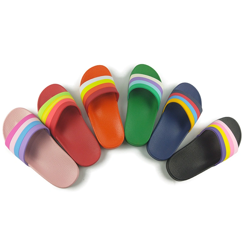 Greatshoe new design custom lady slipper leather sandal slide women beach slippers china factory