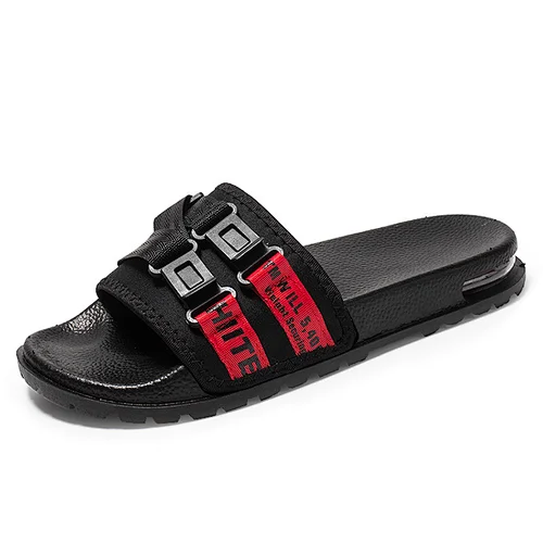 Greatshoe factory price men's slippers custom personalized slides sandals with logo custom slide sandal