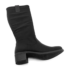 Greatshoe high heels over the knee boots black ladies winter outdoor snow knee high boots women shoes
