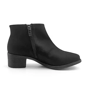 Greatshoe China factory wholesale winter waterproof womens high heel shoes women boots ankle