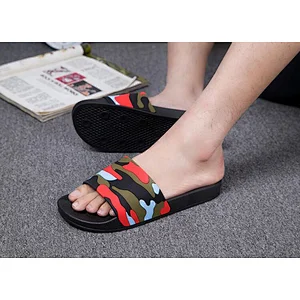 Greatshoe custom personalized camouflage china wholesale slippers men slide sandals