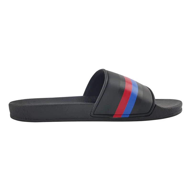 Greatshoe latest design home lightweight pvc slipper sandal custom slides sandals with logo