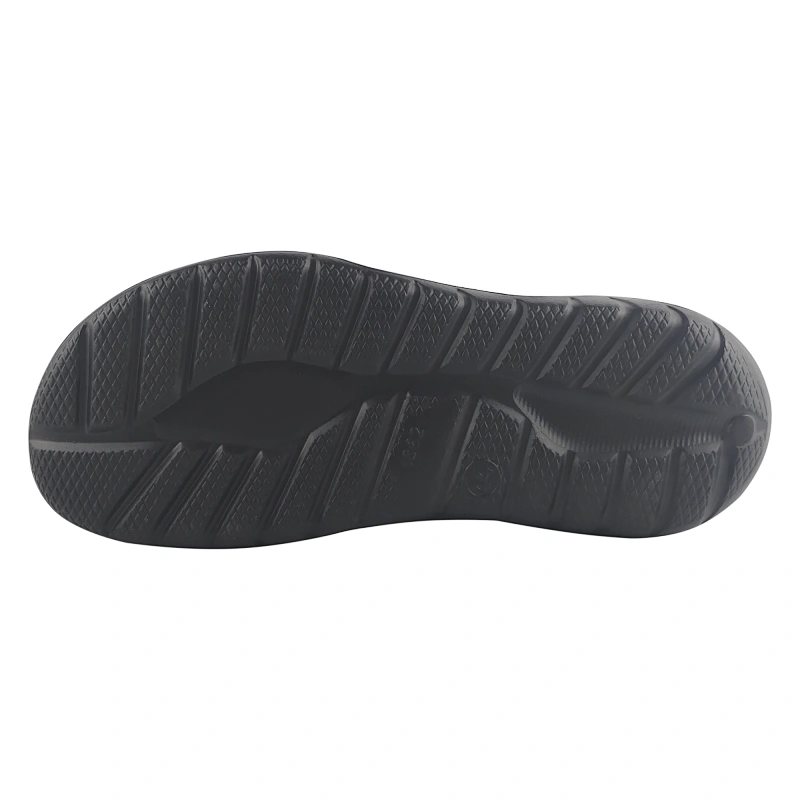 Greatshoe wholesale black women sandal soft flats ladies slippers and sandals