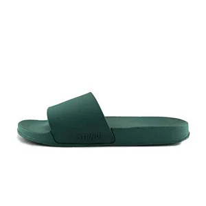 Greatshoe custom slipper blank slide sandal,summer men's slipper green slider sandals,men slides footwear