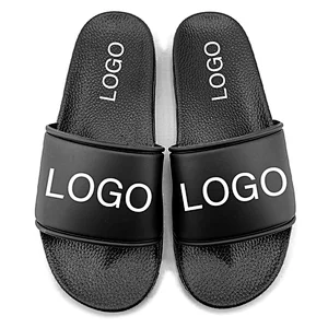 Greatshoe customized sport flat heel outdoor light running for men slide sandal wholesale man slippers