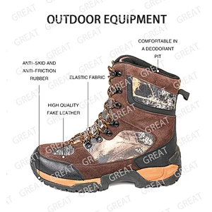 Greatshoe hot lightweight boot hiking soft military boots for men shoes climbing boots