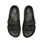 Great shoes double stapes slides sandals slipper for men and women EVA sole
