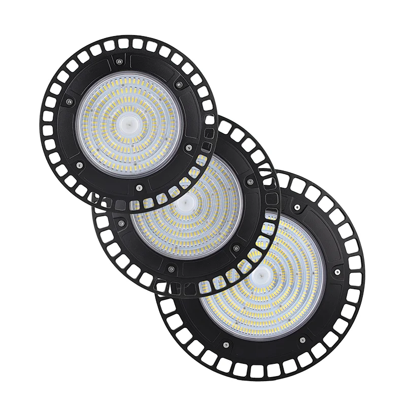 100-277V,277-480V LED UFO Highbay Light with PC diffuser and Aluminum Diffuser