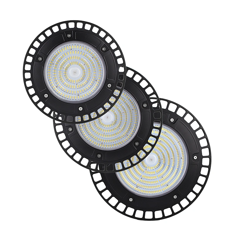 100-277V,277-480V LED UFO Highbay Light with PC diffuser and Aluminum Diffuser