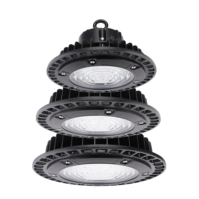 100-277V,277-480V LED UFO Highbay Light with PC diffuser and Aluminum Diffuser