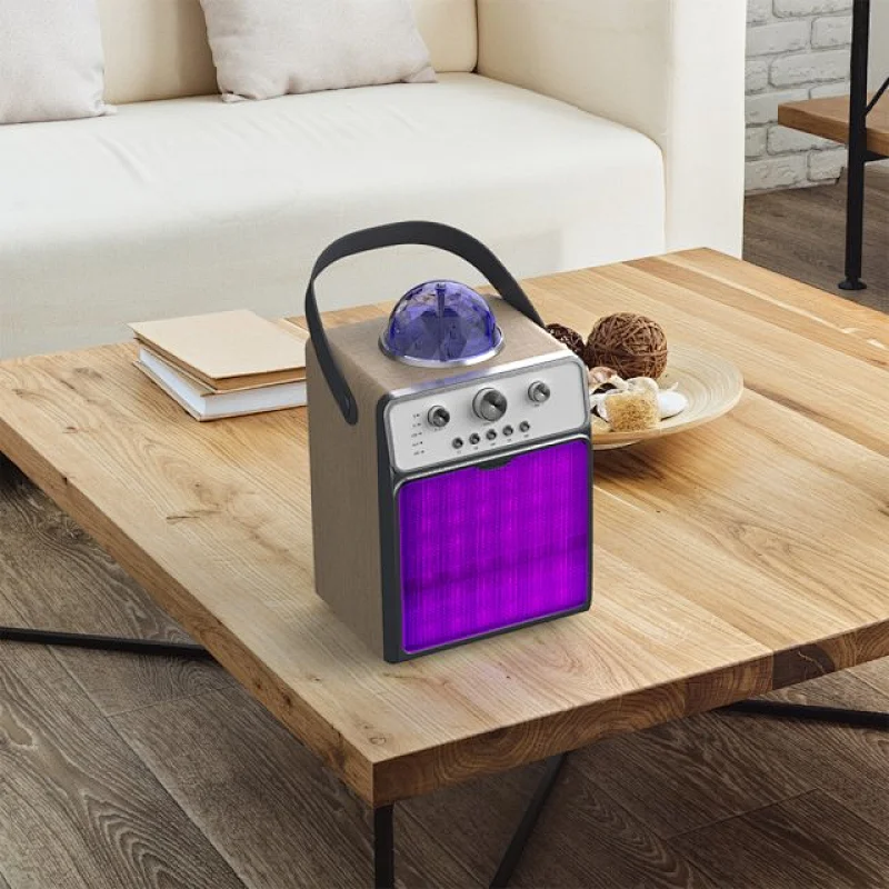 Disco Wooden Bluetooth Speaker