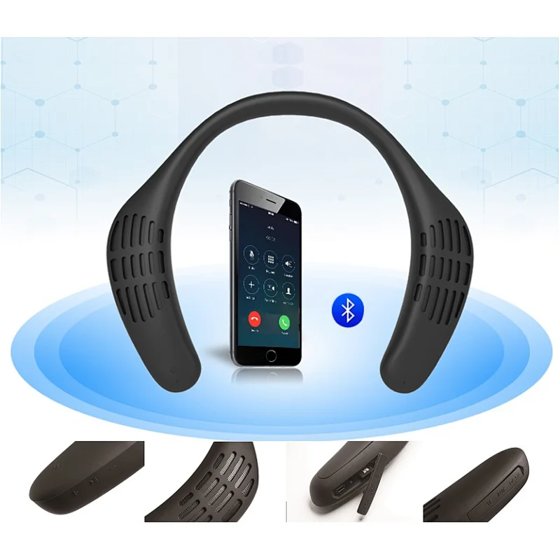 Neckband Bluetooth Speaker