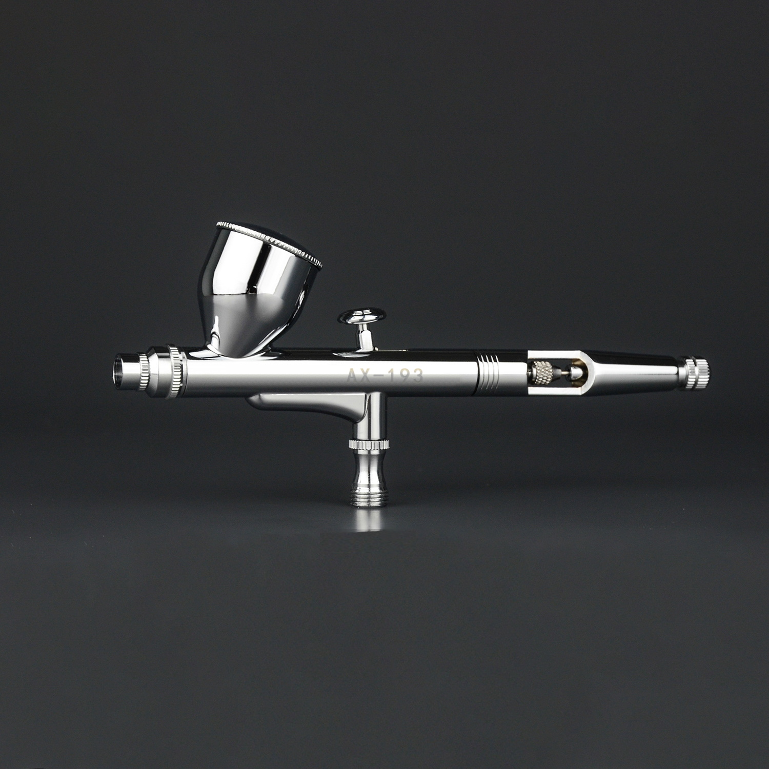 0.3mm New design nozzle system high performance gravity feed dual action airbrush with 9cc cup