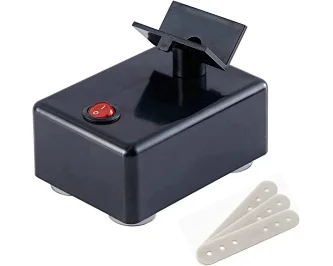 Paints Nail Lacquer Shaker Silver Adjustable Shaking Machine Evenly Tools for Nail Art, Tattoo Ink
