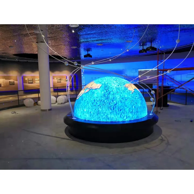 P1.5~P4 Indoor Flex LED display ball/round/globe shape
