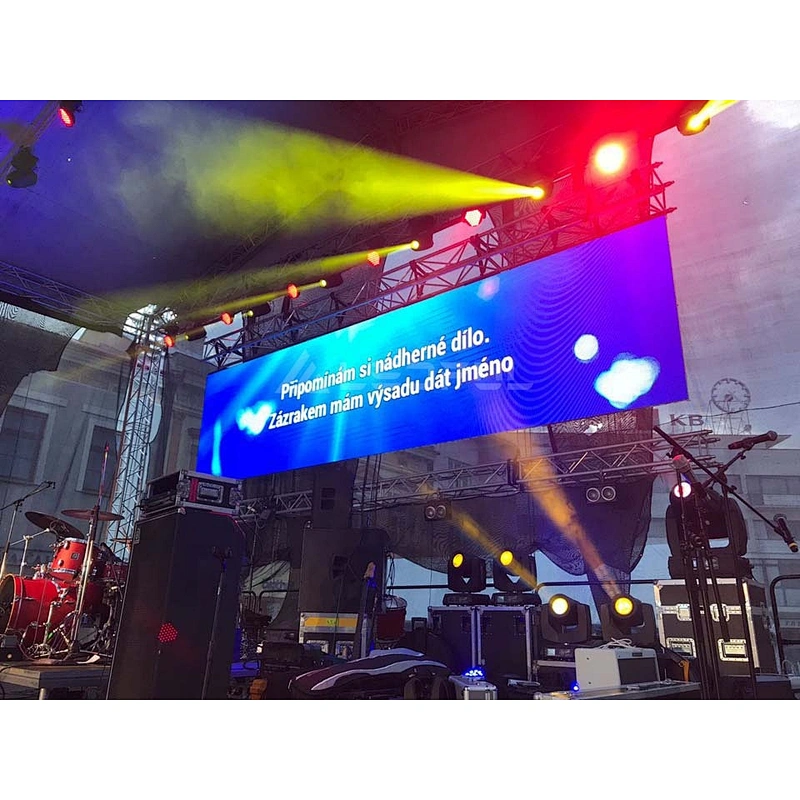 LEDFUL low price P3.9 P4.8 P5.9mm 500*500 easy installation  outdoor stage rental LED video panel