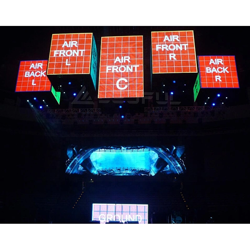 P3.91 P4.8 P6.2 Indoor Outdoor rental SMD full color LED display stage rental