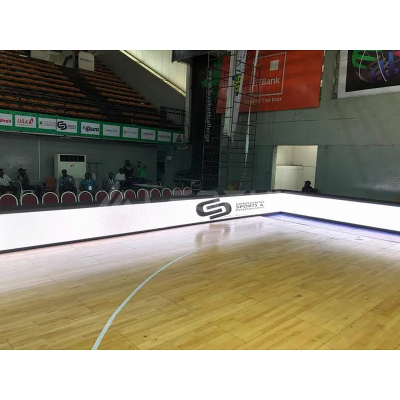 Basketball football outdoor and indoor P8 sports stadium perimeter LED screens