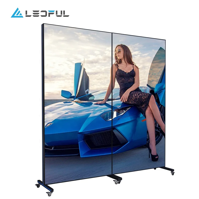 Factory good prices LED Kiosk digital LED poster for shopping mall with CE