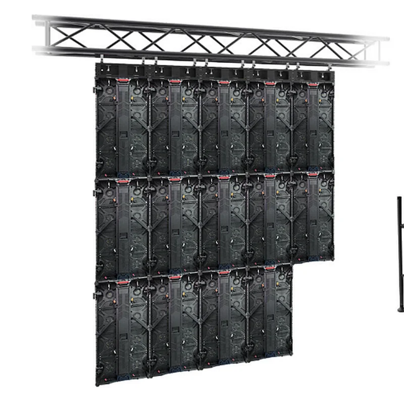 p5.9 outdoor ultra wide viewing angle rental LED display panel