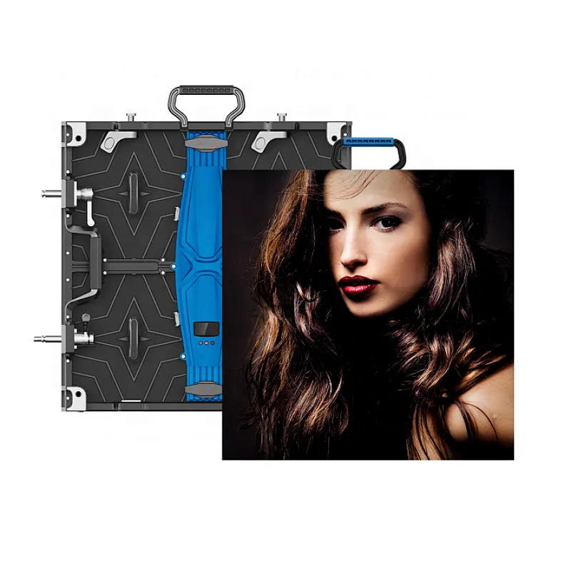 Light Weight Flexible SMD Rental 500*500mm P2.6 Indoor LED Wall display 3d rental led wall panels for advertising